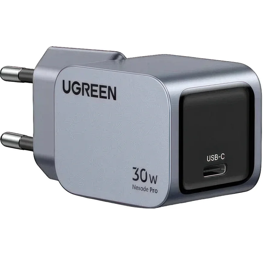 Сетевое зарядное устройство Ugreen Nexode Pro мощностью 30 Вт (USB-C) (GaN) (X703) — купить в интернет-магазине Bazaplay
