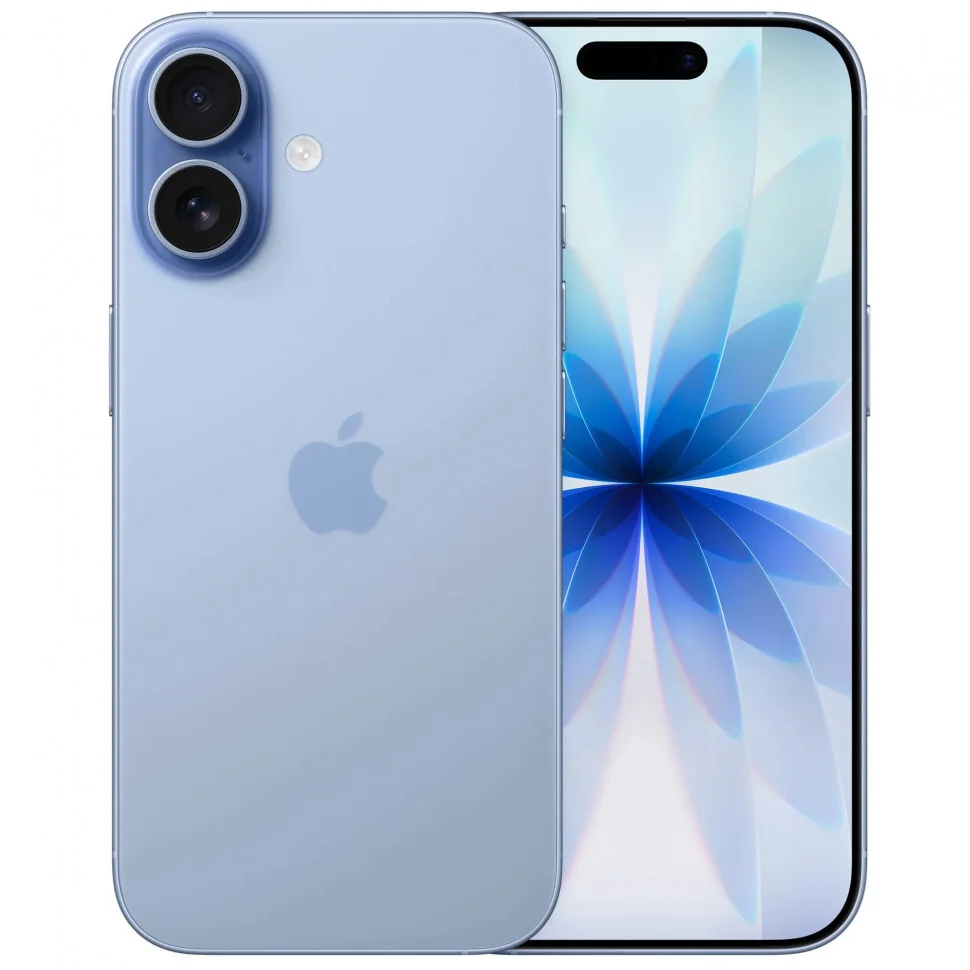 Смартфон Apple iPhone 17 256 ГБ (Mist Blue) (SIM+eSIM) (Без RuStore) — купить в интернет-магазине Bazaplay