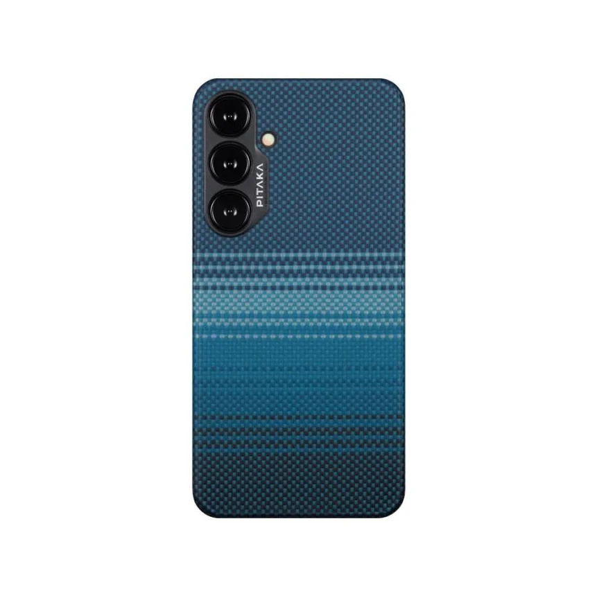Арамидный чехол MagSafe PITAKA Sunset Moonrise Tactile Woven Case для Samsung Galaxy S24 (Moonrise) — купить в интернет-магазине Bazaplay