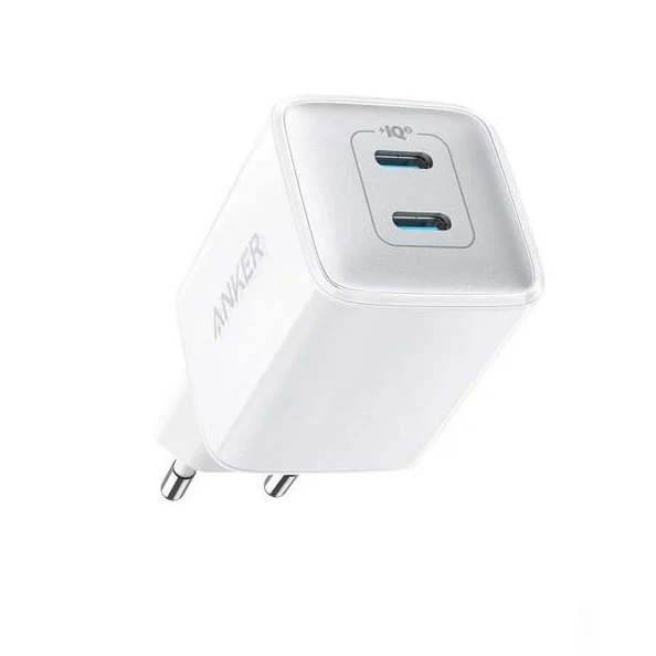 Сетевое зарядное устройство Anker 521 Nano Pro мощностью 40 Вт (2 USB-C) (White) — купить в интернет-магазине Bazaplay