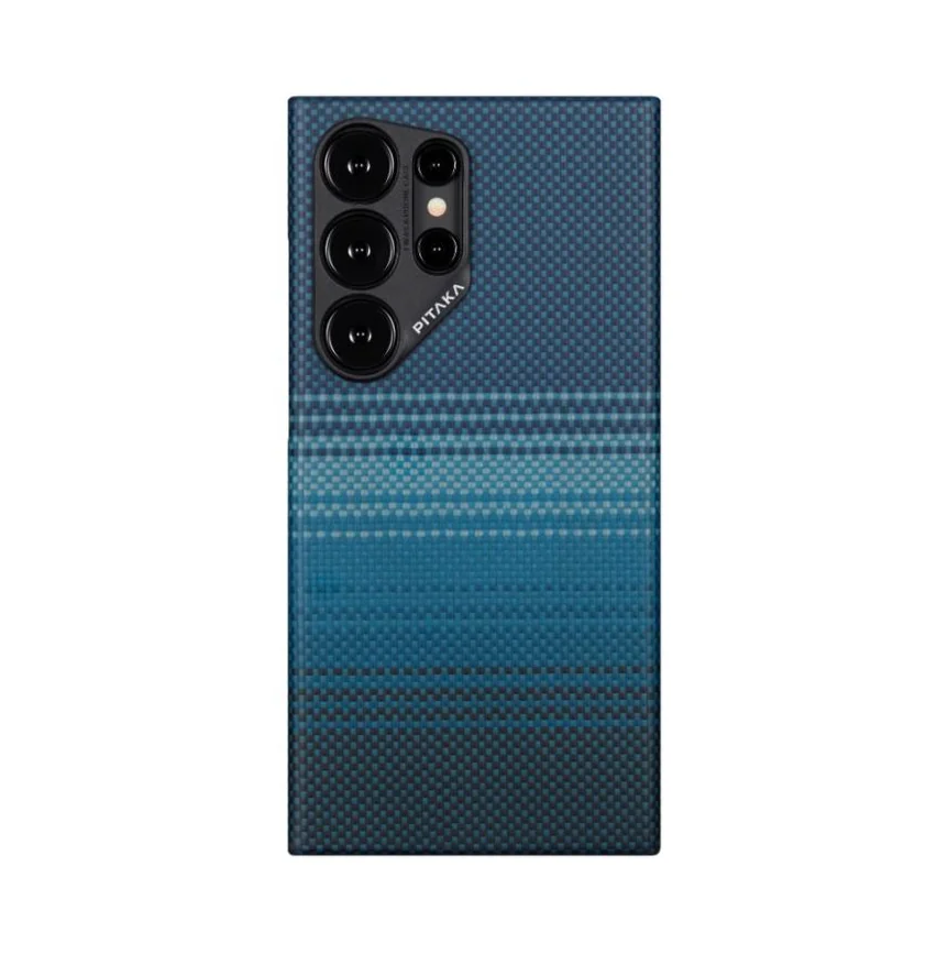 Арамидный чехол MagSafe PITAKA Sunset Moonrise Tactile Woven Case для Samsung Galaxy S24 Ultra (Moonrise) — купить в интернет-магазине Bazaplay