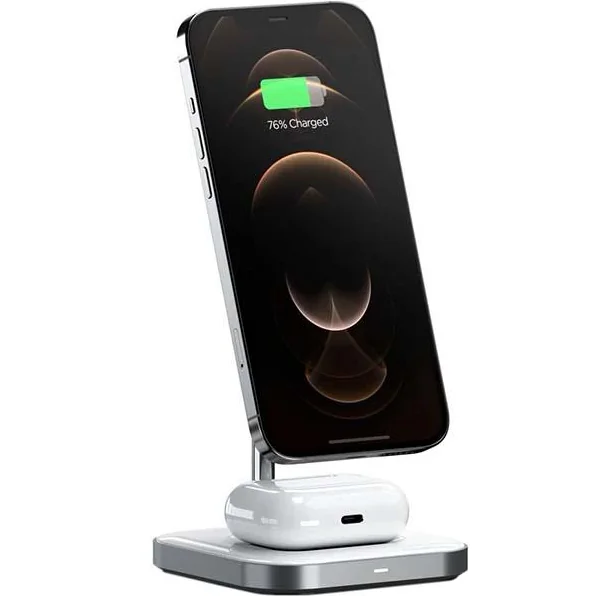 Зарядная станция MagSafe Satechi для iPhone и AirPods — купить в интернет-магазине Bazaplay