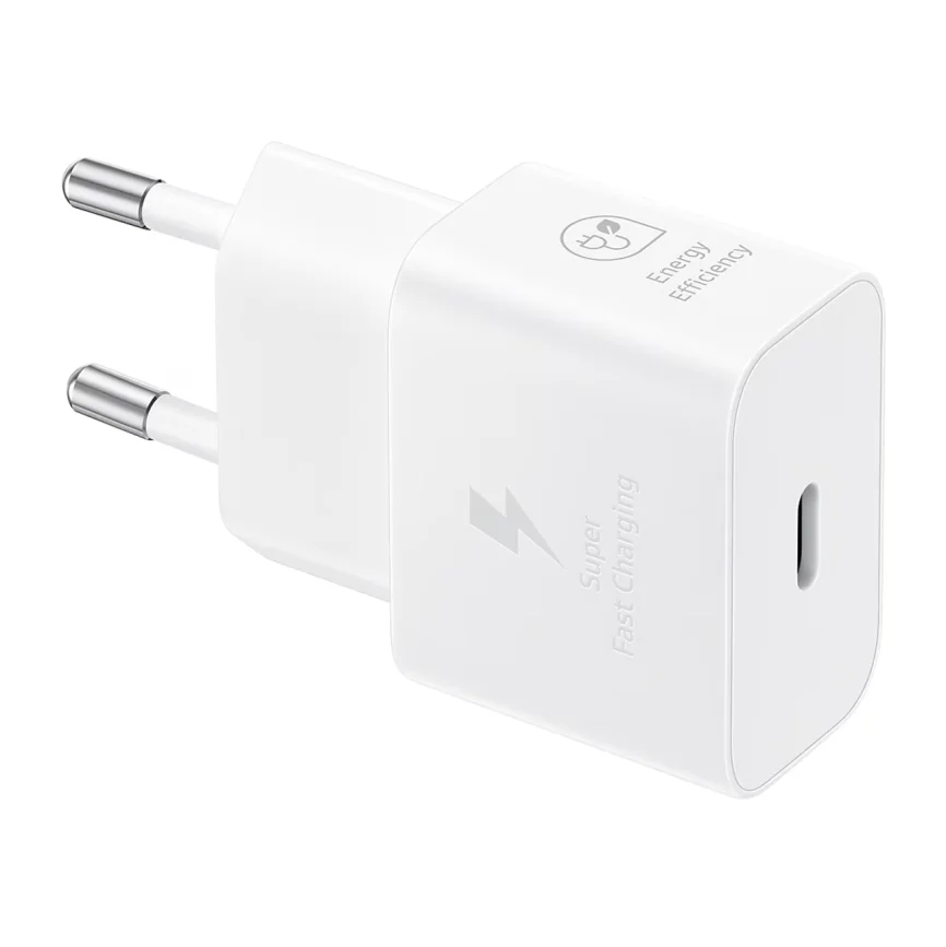 Сетевое зарядное устройство Samsung мощностью 25 Вт (USB-C) (GaN) (EP-T2510) — купить в интернет-магазине Bazaplay