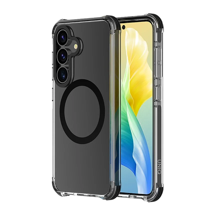 Прозрачный чехол MagSafe Uniq Combat для Samsung Galaxy S25 — купить в интернет-магазине Bazaplay