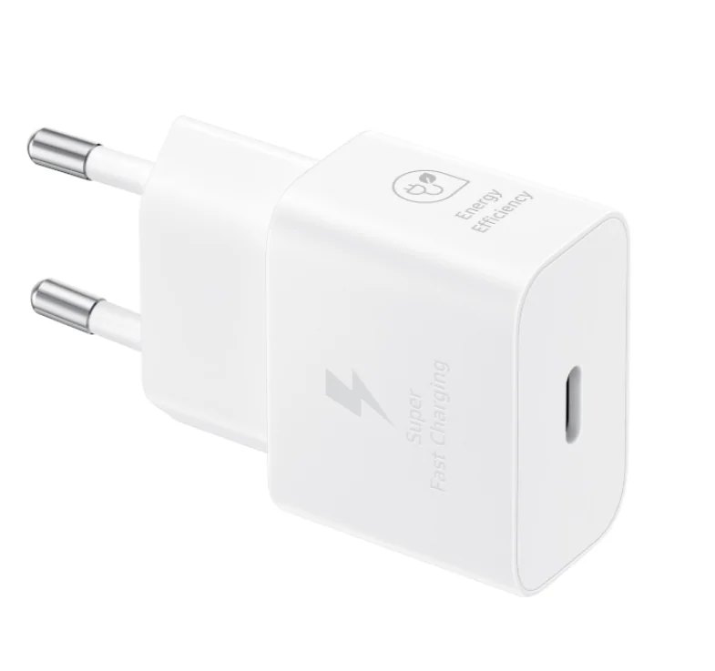 Сетевое зарядное устройство Samsung USB-C, 25 Вт EP-T2510 (Белое) — купить в интернет-магазине Bazaplay