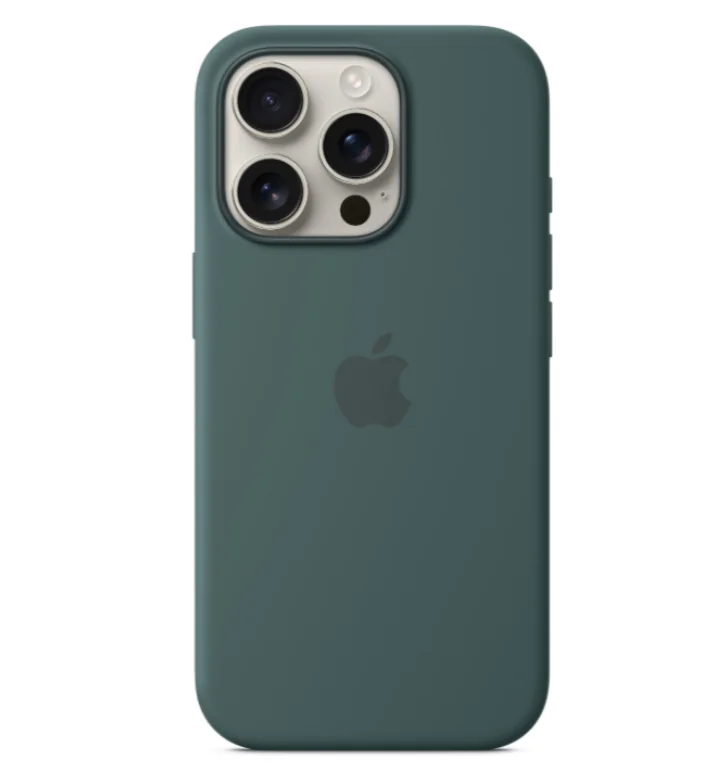 Чехол Apple Magsafe для iPhone 16 Pro, силикон (Lake Green) — купить в интернет-магазине Bazaplay