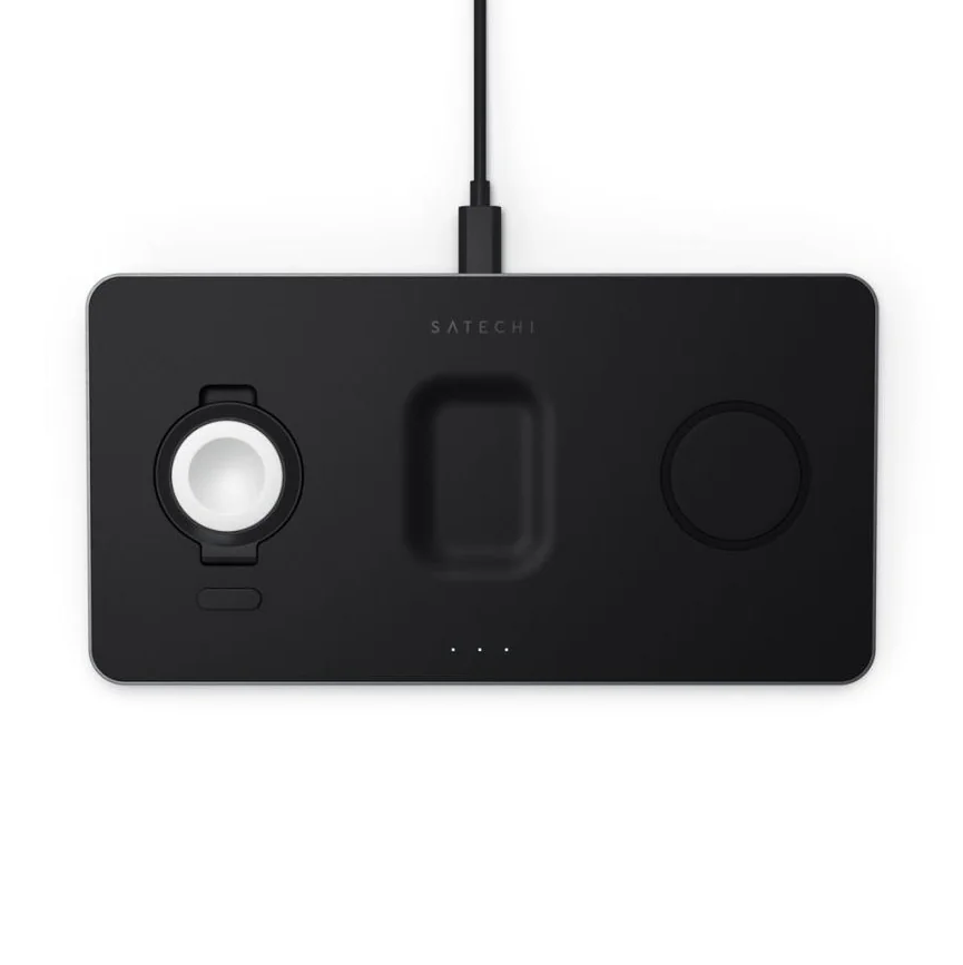 Зарядная станция MagSafe Satechi для iPhone, Apple Watch и AirPods — купить в интернет-магазине Bazaplay