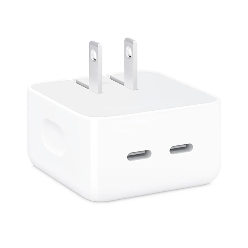 Сетевое зарядное устройство Apple Compact мощностью 35 Вт (2 USB-C) — купить в интернет-магазине Bazaplay