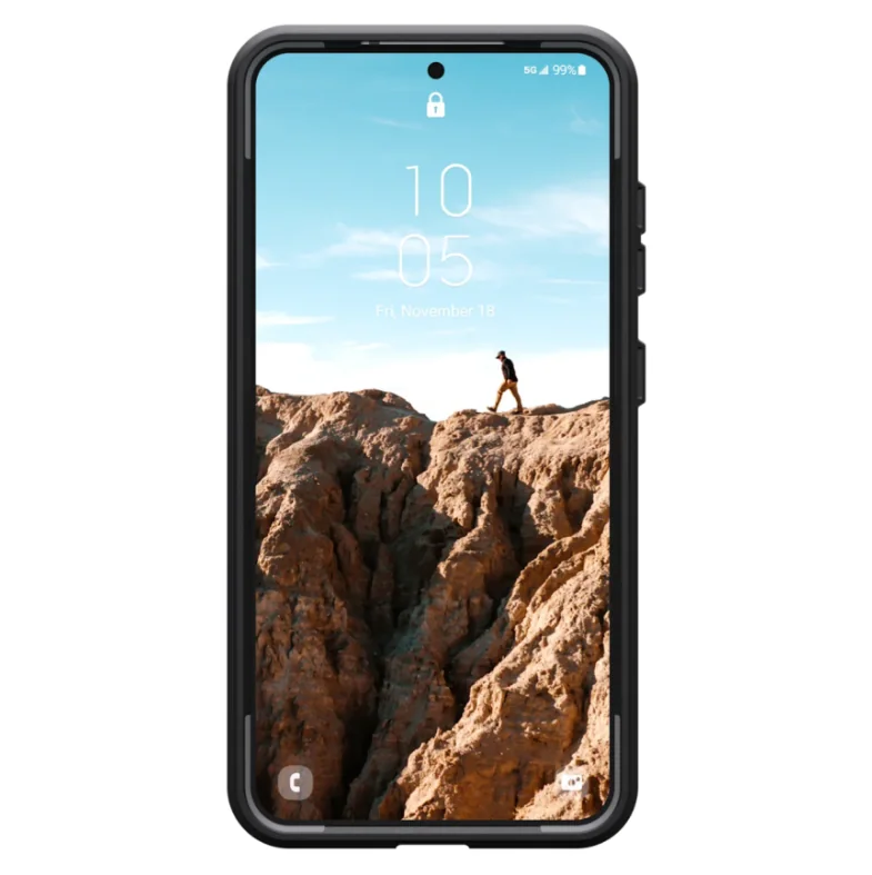 Защитный гибридный чехол с поддержкой MagSafe UAG Civilian для Samsung Galaxy S25 — купить в интернет-магазине Bazaplay