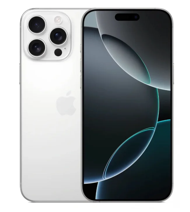 Телефон Apple iPhone Pro 16 1TB SIM+eSIM (White Titanium) (Без RuStore) — купить в интернет-магазине Bazaplay