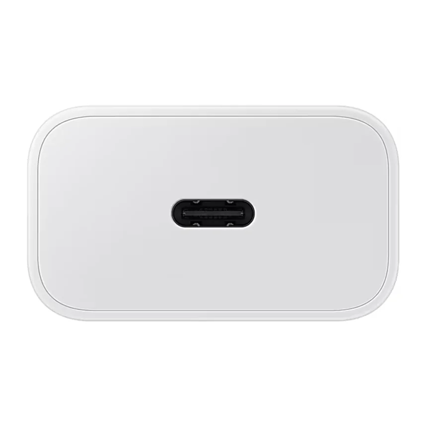 Сетевое зарядное устройство Samsung Duo мощностью 35 Вт (USB-C, USB-A) (EP-TA220) (White) — купить в интернет-магазине Bazaplay