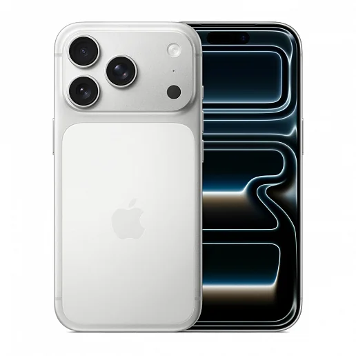 Смартфон Apple iPhone 17 Pro 256 ГБ (Silver) (SIM+eSIM) (Без RuStore)